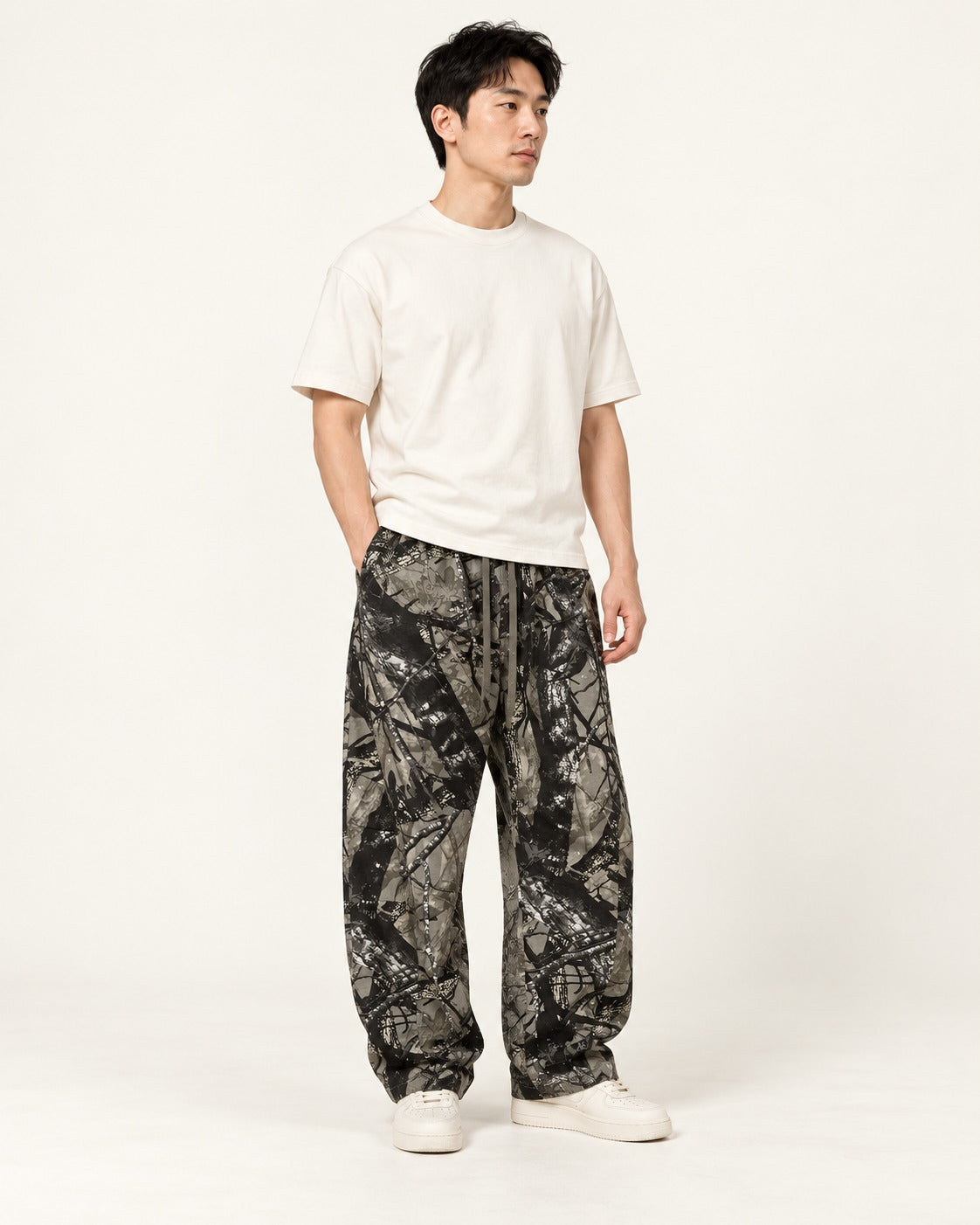 Tree Camo Barrel Pants