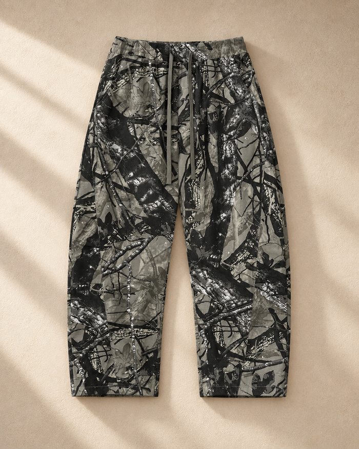Tree Camo Barrel Pants
